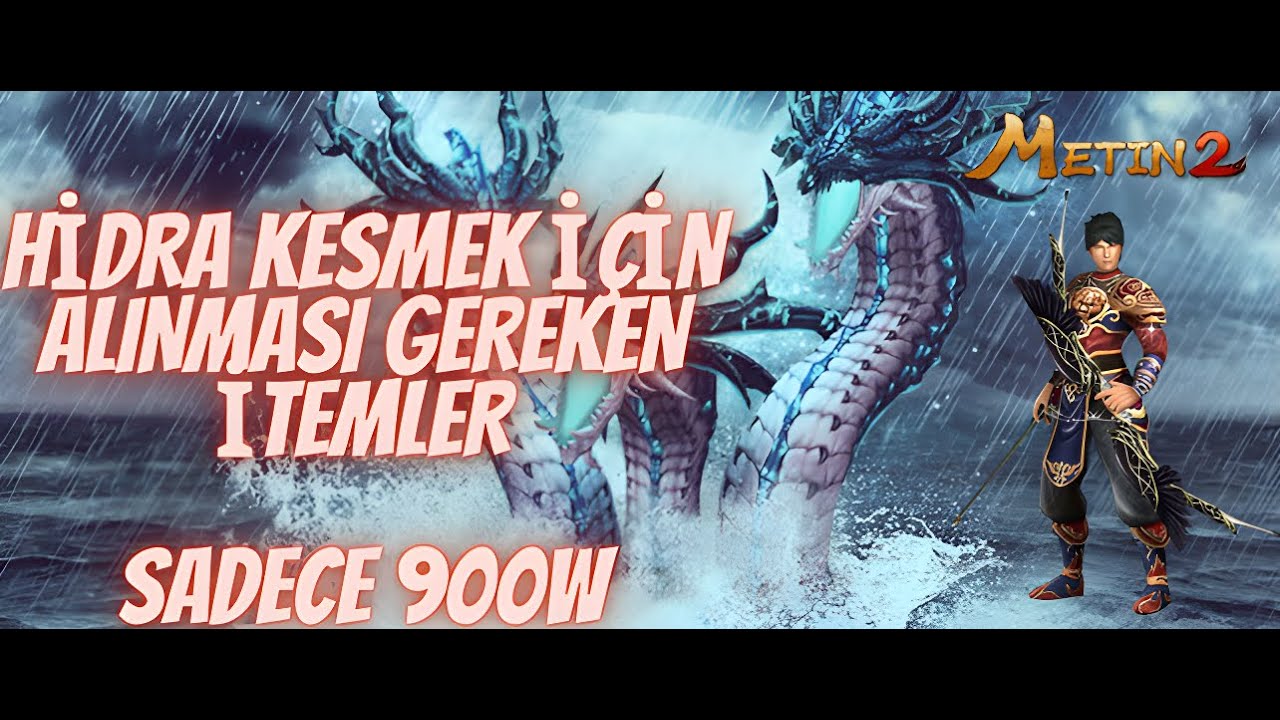 DÖNÜŞÜMLÜ HİDRA KESMEK İÇİN ALINMASI GEREKENLER VE FİYATLARI  !! HİDRA l METİN2 TR