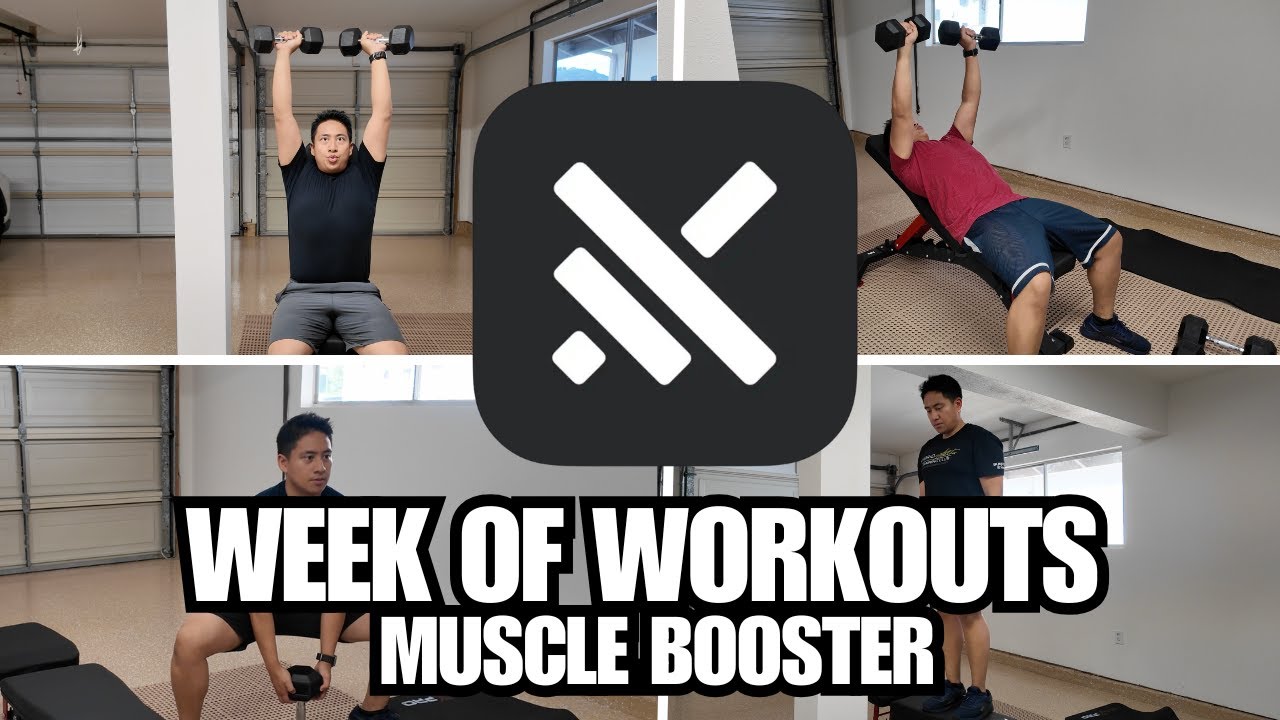 Целая неделя тренировок с приложением Muscle Booster!