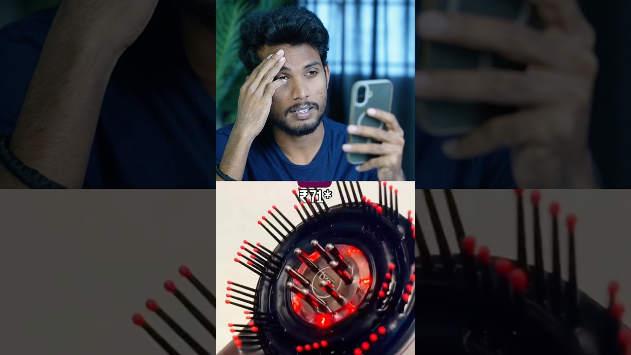 Oil massager comb || price 71/-🤣🤣 || Mychoice reacts 