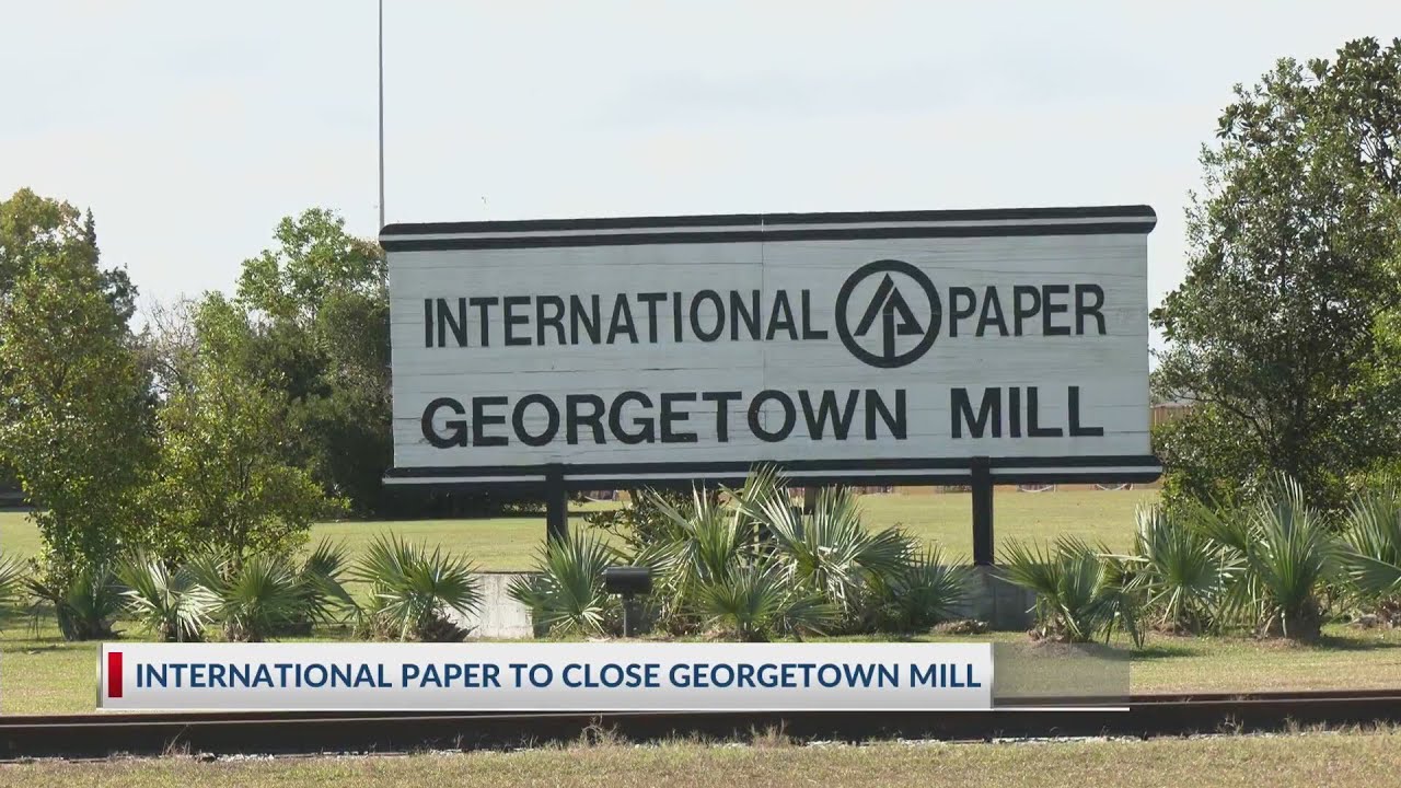 Hundreds to lose jobs after International Paper closes Georgetown mill