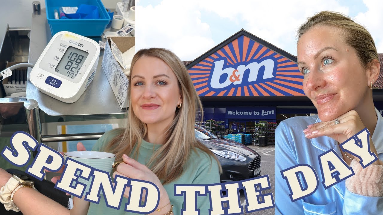 B&M Shop & Haul, Women's Health Update, Vinted Challenge, Skincare. Spend The Day With Me! DITL 2024