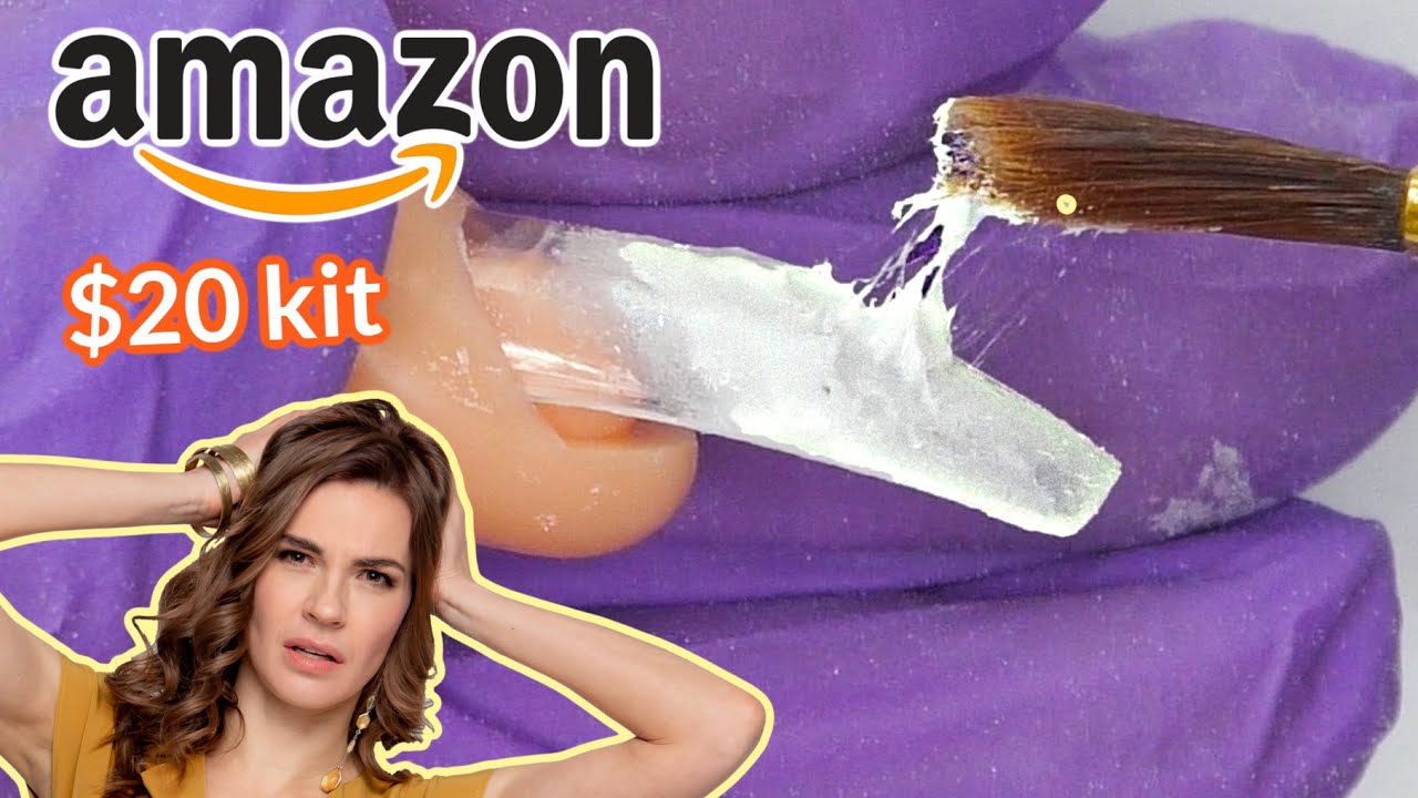 DIY Cheap Acrylic Nails Kit Review From Amazon