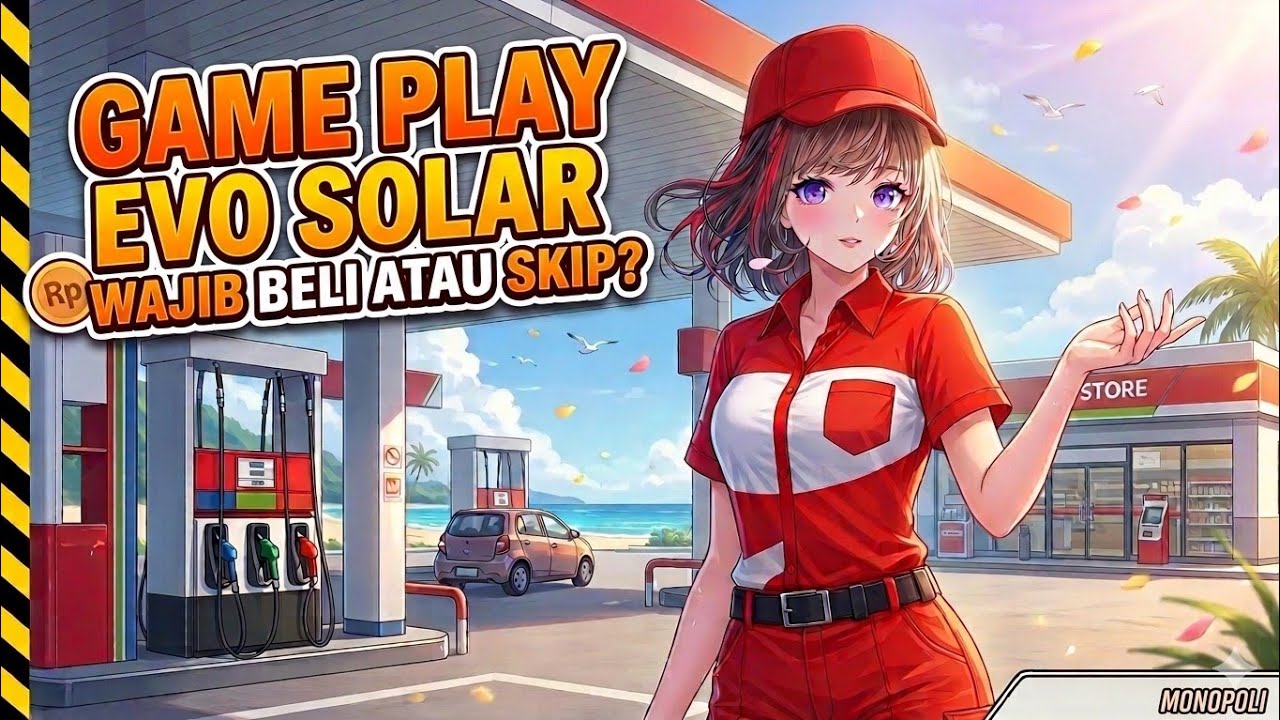 GAMEPLAY EVO SOLAR. JIYONG VERSI CEWE INI MAH 😂 || GETRICH