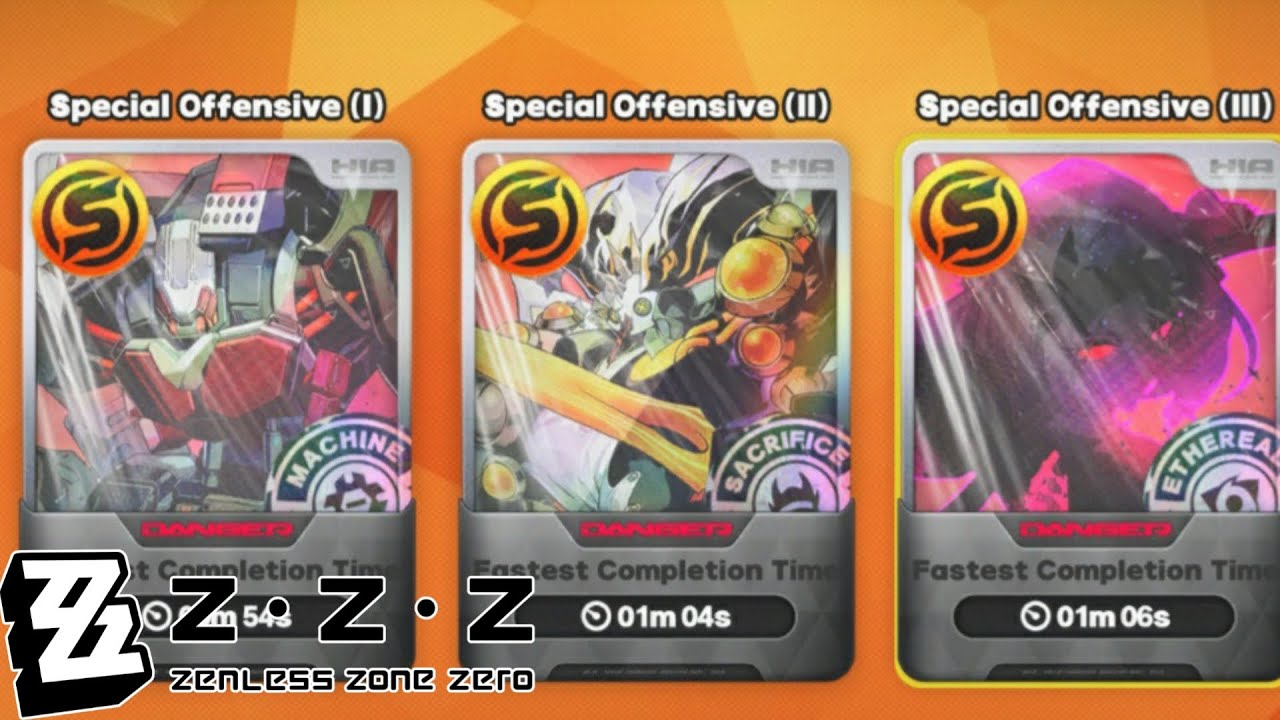 Zenless Zone Zero Gameplay 12 | Spotlight Showdown Event - All Special Offensive Bosses (No Damage)