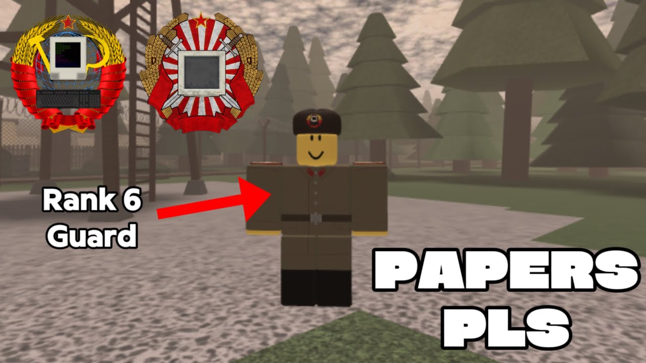 The Rank 6 Guard Experience | Roblox Papers Pls