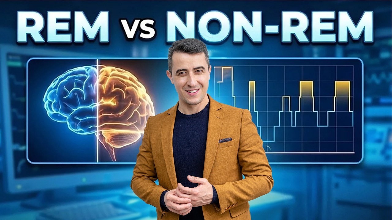 REM vs Non-REM - Ce se întâmplă în creierul tău?