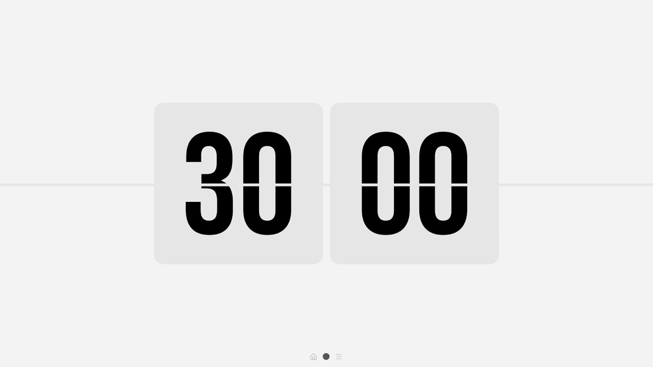 timer-30-minutes
