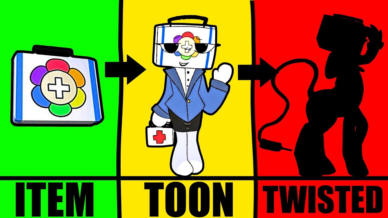 If items were Toons | Shorts Compilation #dandysworld #fanart #gacha_home #twisted
