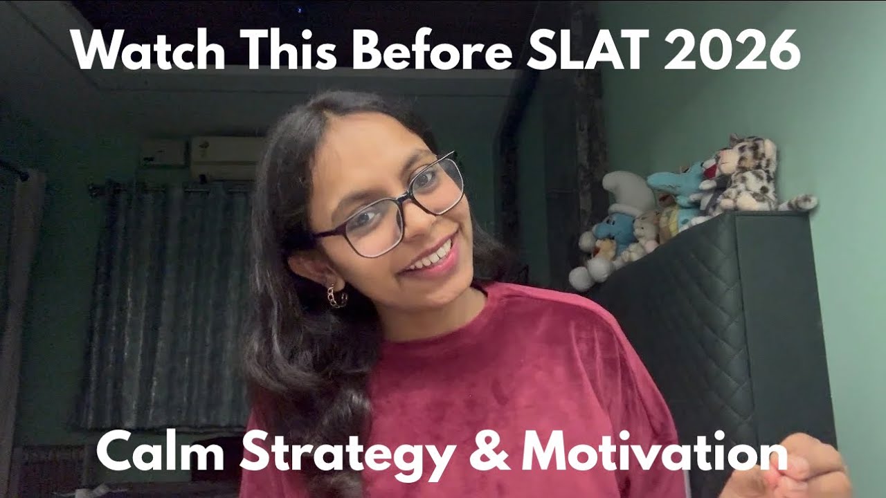 SLAT 2026 Final Tips & Motivation (Night Beforexam)