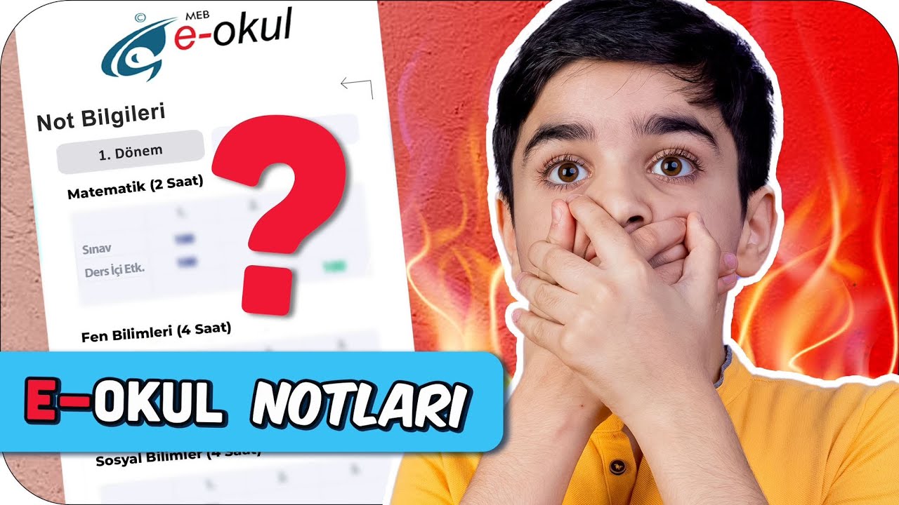 ÖĞRENCİLERİN E-OKUL NOTLARINI İNCELEDİK 😯