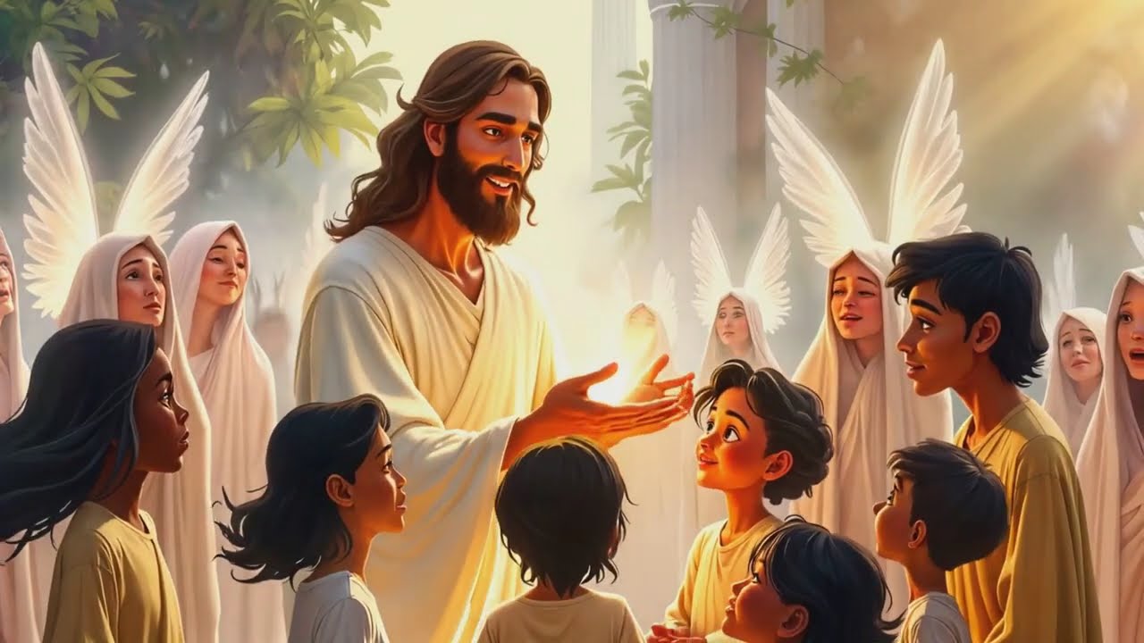 Jesus Christ Visits the Americas | Animated Book of Mormon Story (3 Nephi 11&ndash;17)