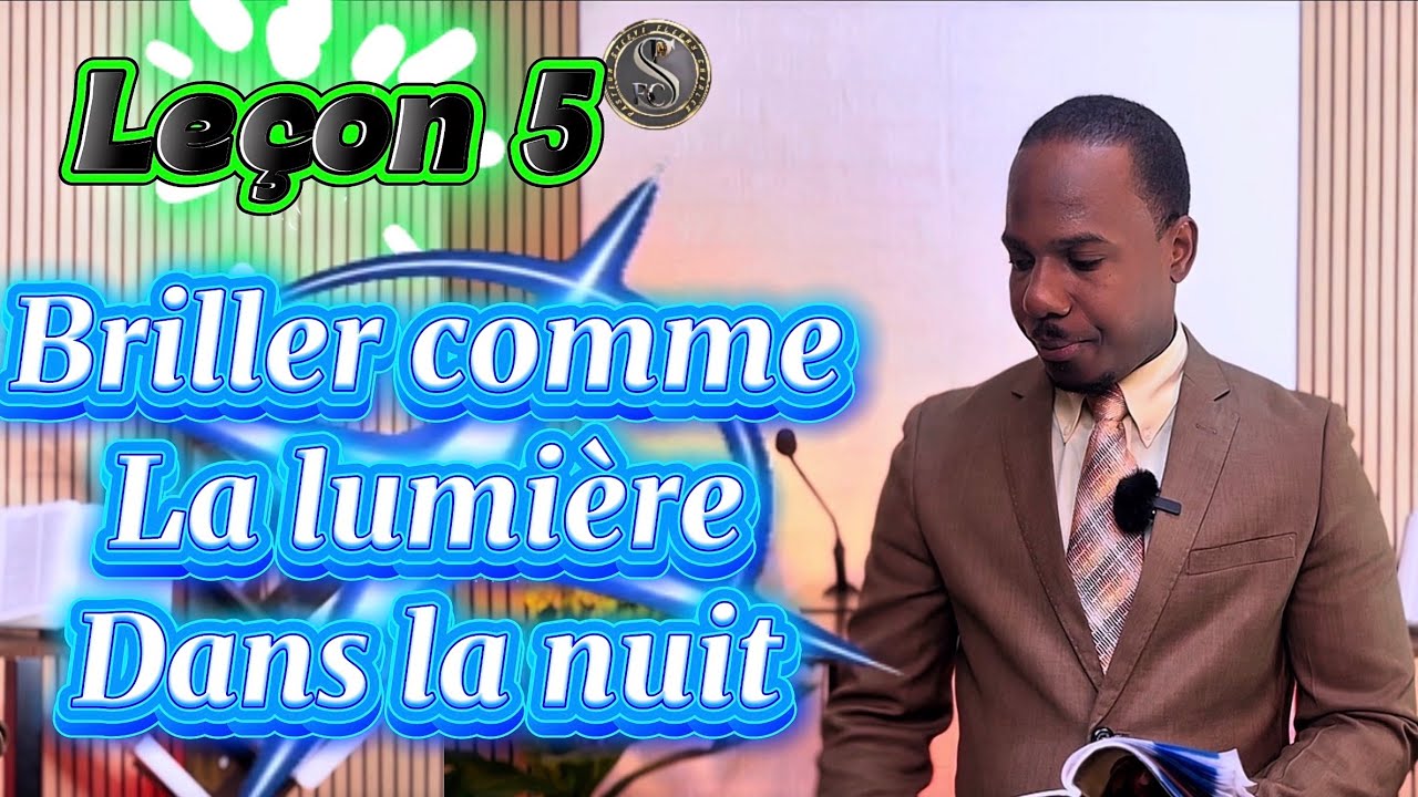LEÇON 5 #UN CARACTERE EPROUVÉ #MERCREDI (ECOSA 2026 - Trimestre 1)