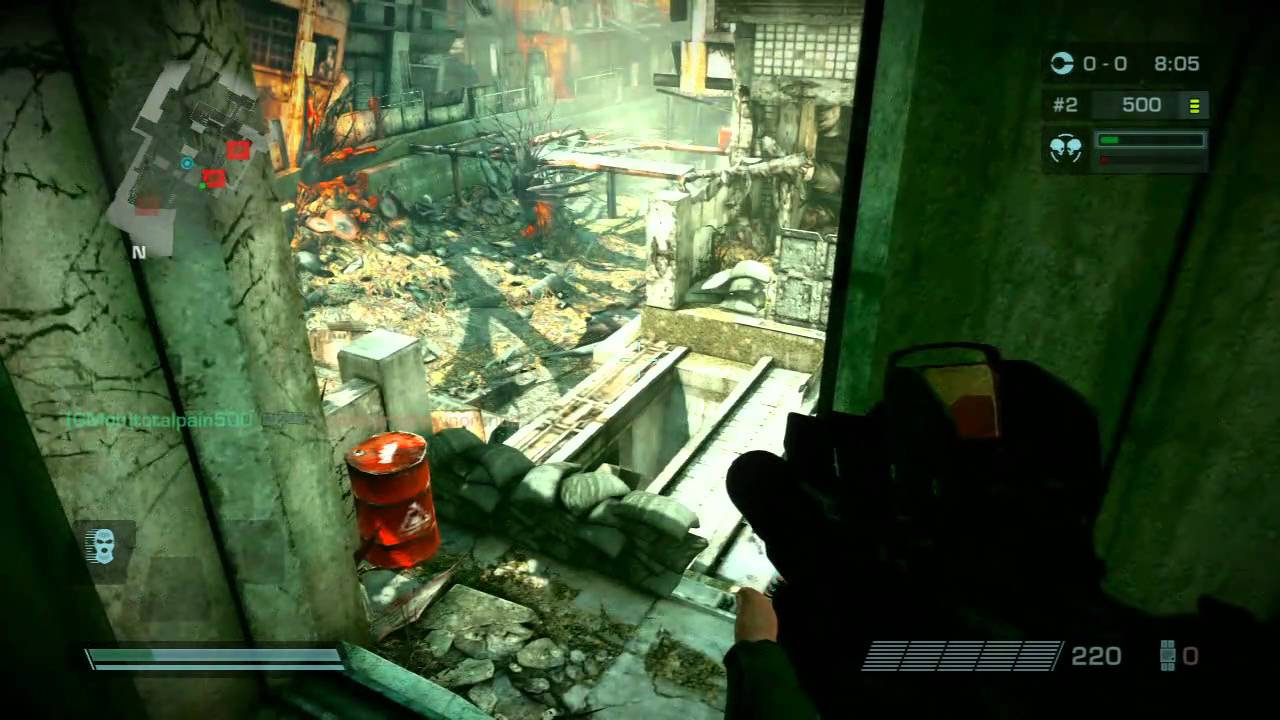 Killzone 3: Multiplayer - Retro Map Pack - Blood Gracht - Guerrilla Warfare (Gameplay) [HD]