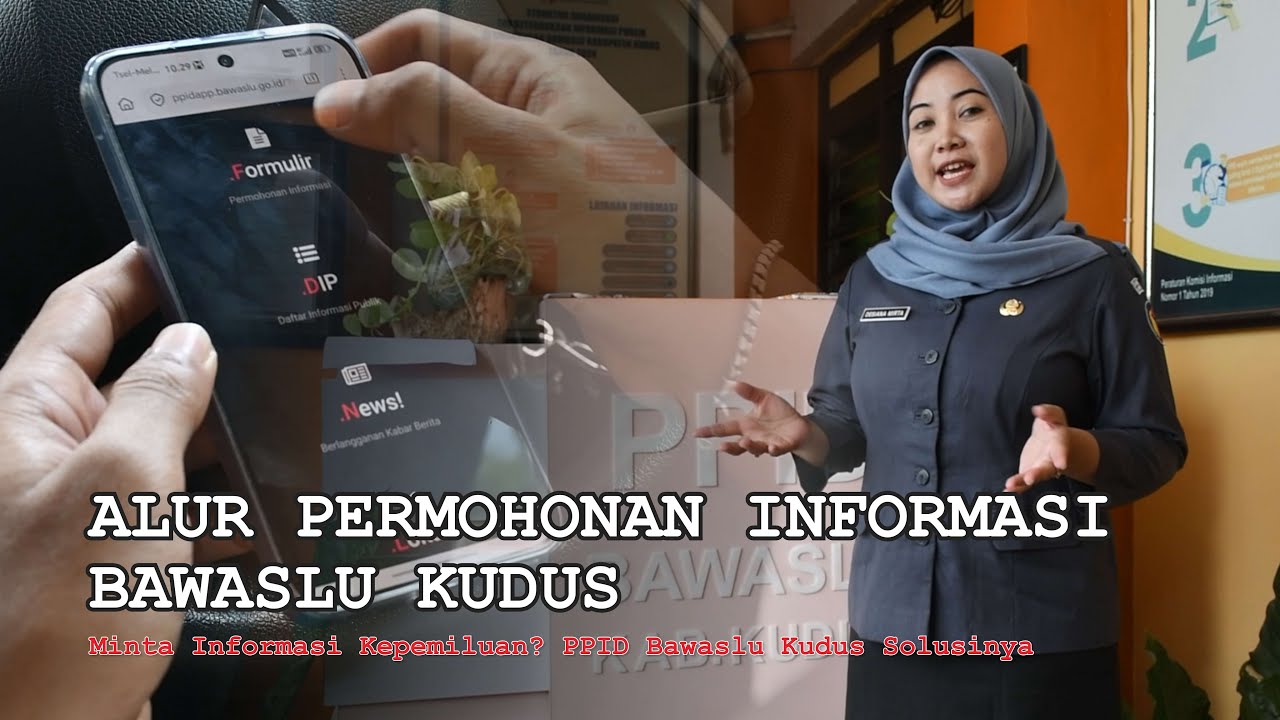 ALUR PERMOHONAN INFORMASI BAWASLU KABUPATEN KUDUS