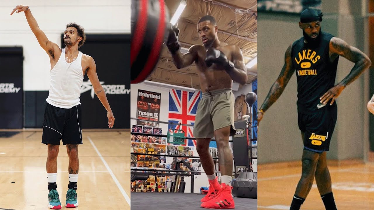 NBA Stars Training Ahead of 2023-24 Season Pt.1 — Damian Lillard, LeBron, Trae Young, Jimmy Butler