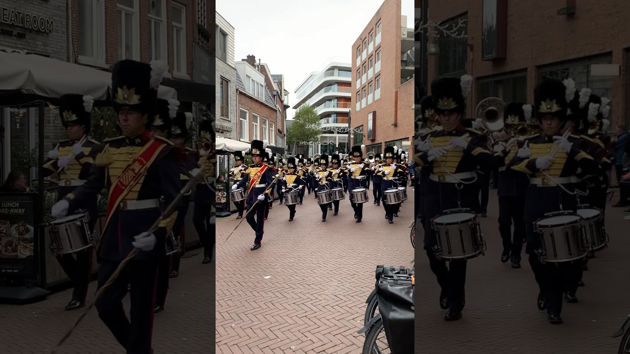 Парад оркестров в Леувардене. Loud & Proud: the Parade! 12.10.24 #parade #оркестр #парад