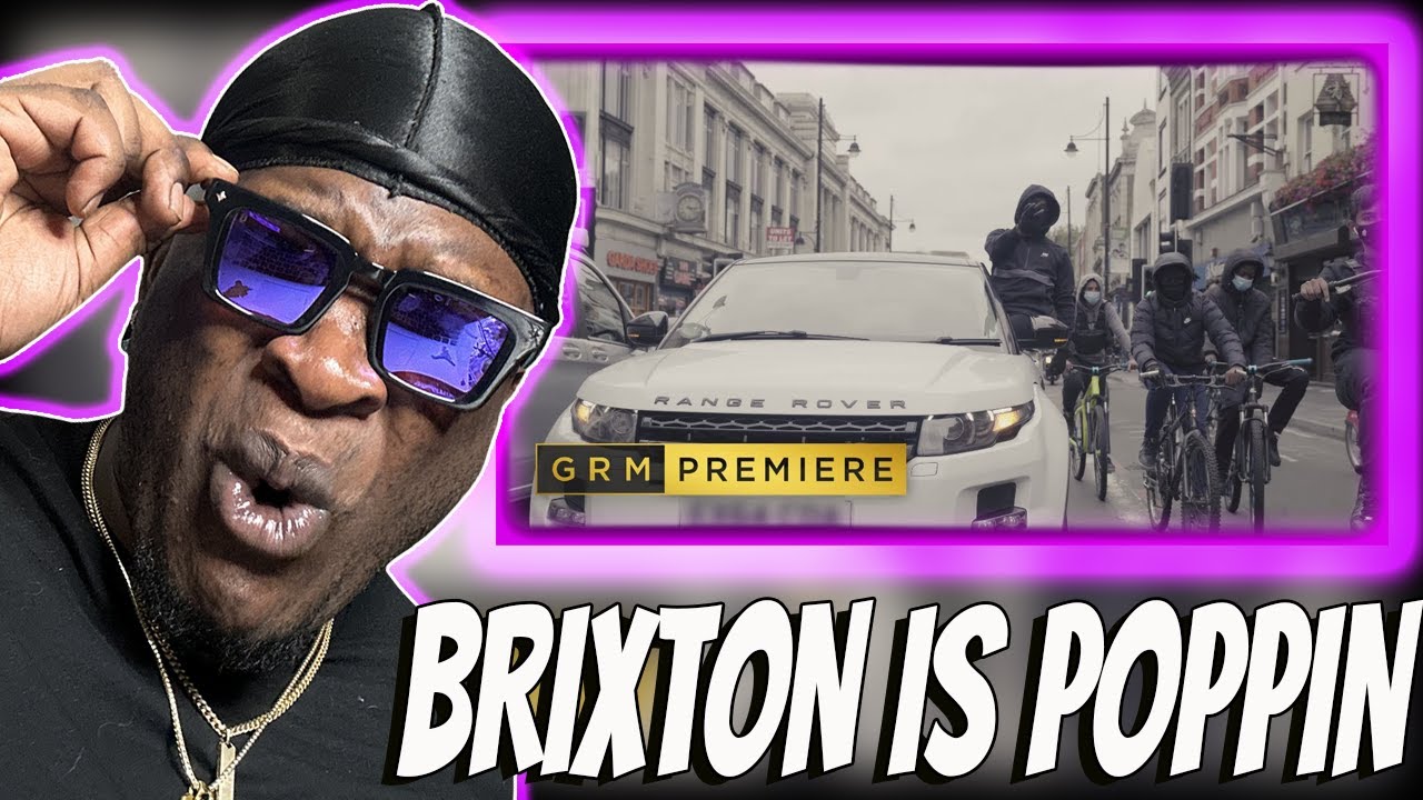 AMERICAN RAPPER REACTS TO | SR - Welcome To Brixton [Music Video] | GRM Daily (REACTION)
