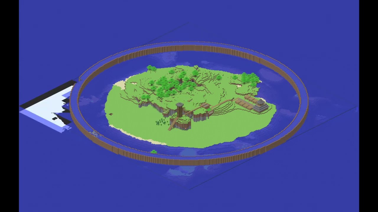 Minecraft indev world timelapse 4/16/22 - 10/5/22