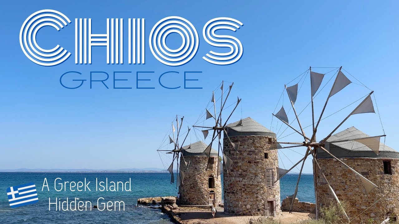 Chios - The Most Underrated Greek Island | Byzantine Nea Moni Monastery | Ferry from Turkey | Part 1