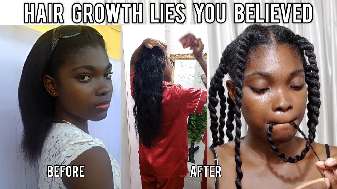 HAIR GROWTH LIES YOU BELIEVED // WHY YOUR HAIR IS STUCK AT SHOULDER LENGTH 