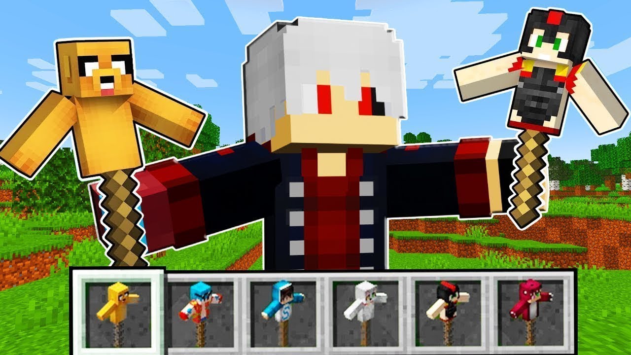 Paso Minecraft pero HAY PICOS de YOUTUBERS! 😱⛏️