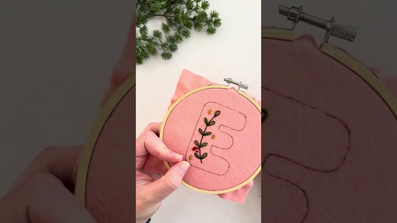 Let&rsquo;s make our Felt Alphabet Decorations step-by-step!