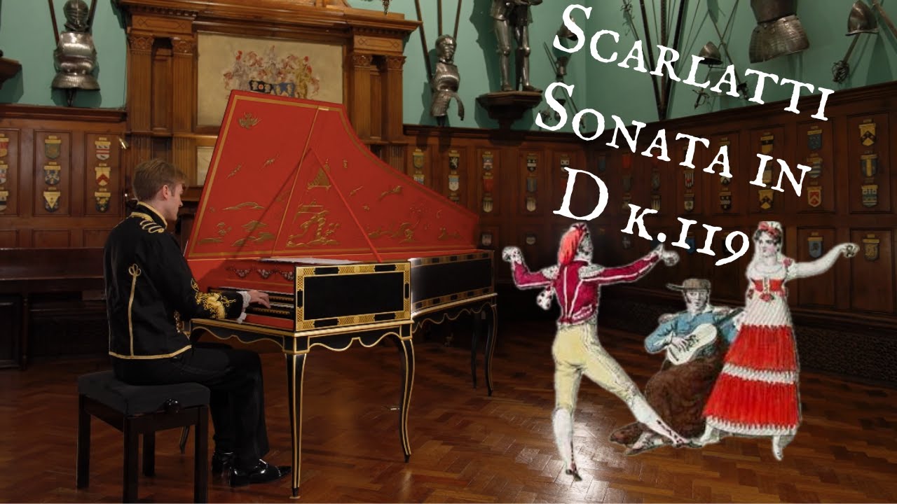 Scarlatti Sonata K.119 - Nathaniel Mander Harpsichord