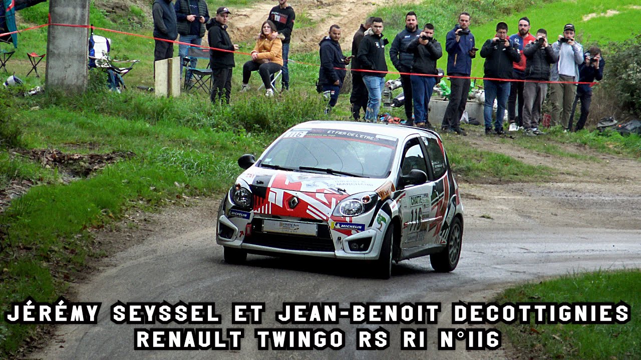 Rallye Noix de Grenoble 2024 - Renault Twingo RS R1 N°116 Jérémy SEYSSEL et Jean-Benoit DECOTTIGNIES