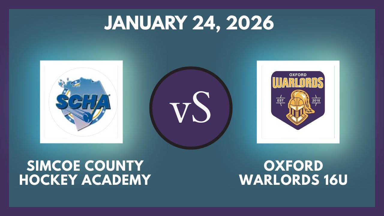 SCHA U16 vs Oxford Warlords u16 January 24, 2026 1st Half