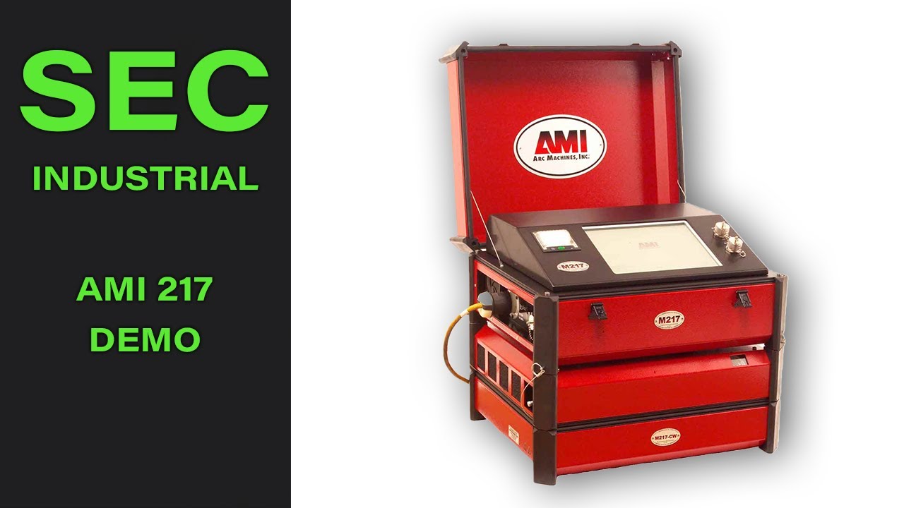 AMI 217 Power Supply and 8-4000 Weld Head Demo: SEC Industrial