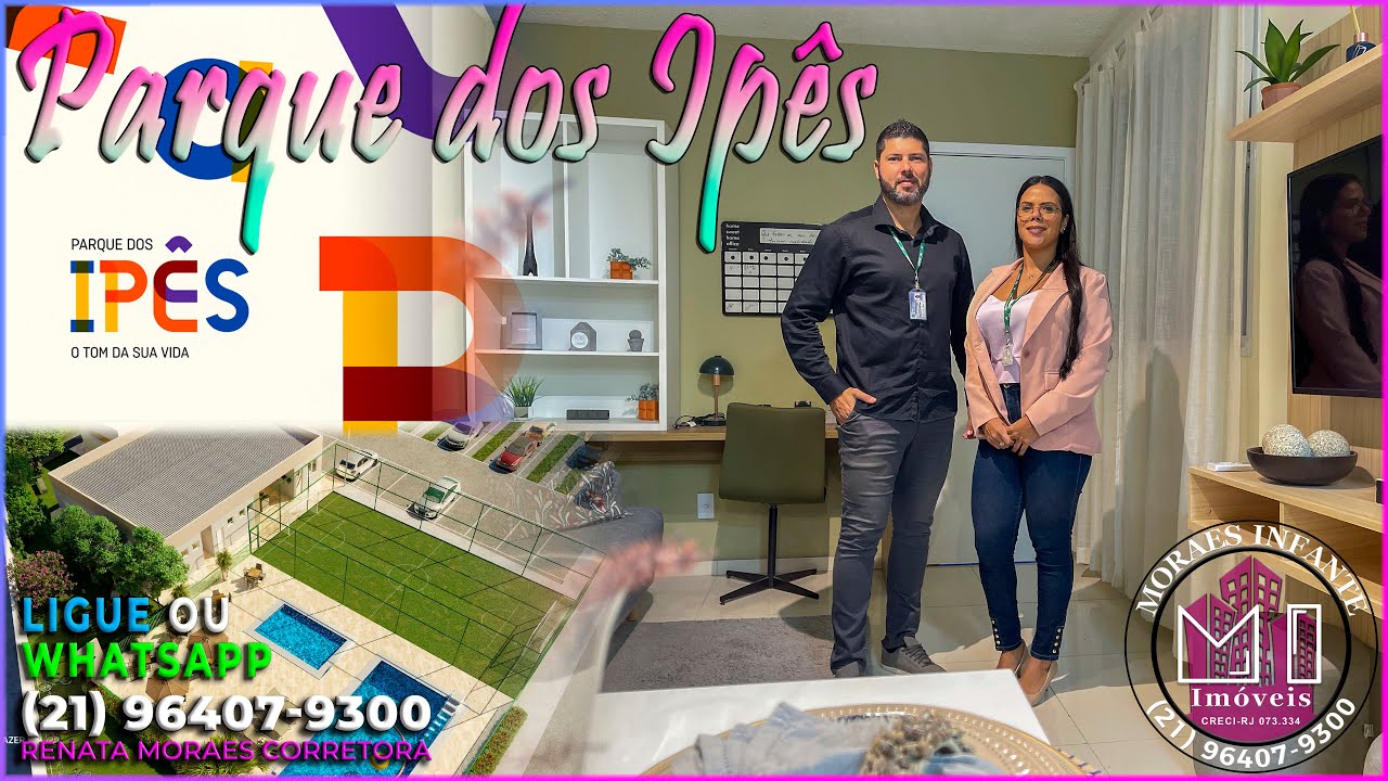 Parques dos Ip&ecirc;s - Vila Brasil - Tour pelo apartamento Decorado - Estrada dos caboclos - Cpo Grande