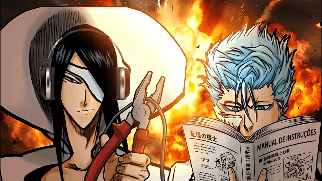 💣NNOITRA E GRIMMJOW TENTANDO DESARMAR ALGUMAS B0MB4S💣