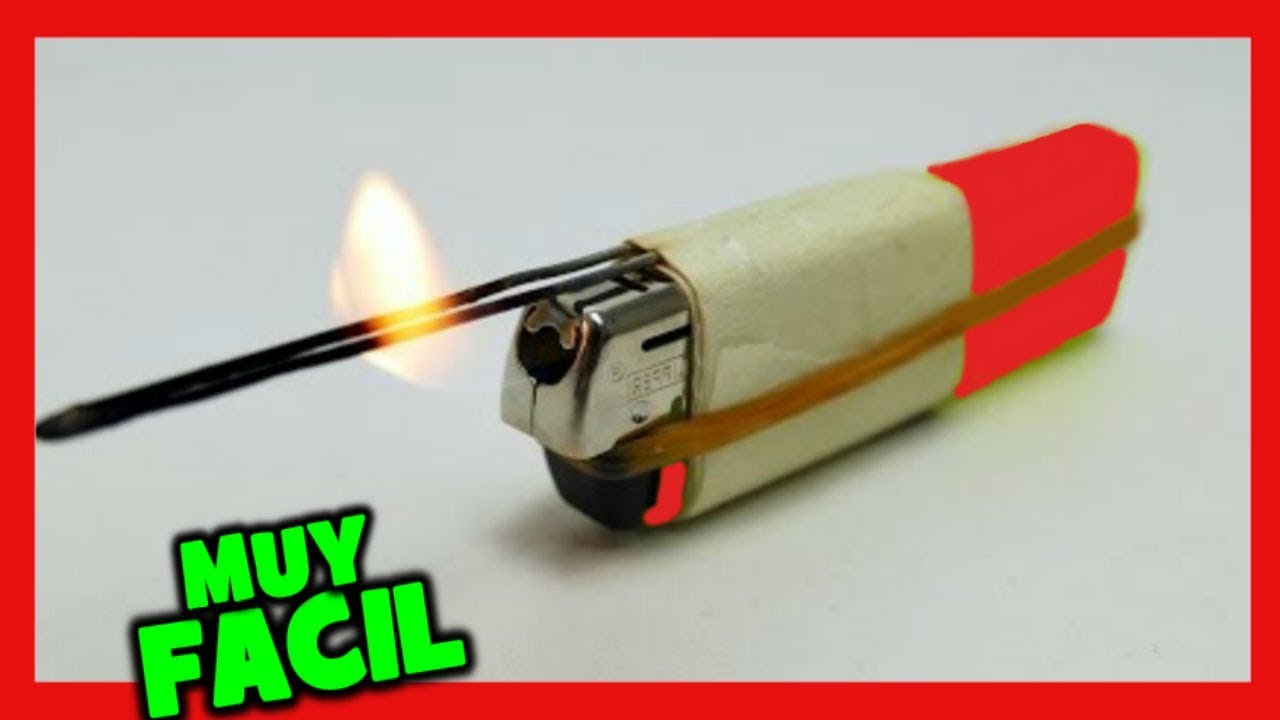COMO HACER un CAUTIN CASERO o SOLDADOR CASERO (Funciona) ✔️ con mechero o encendedor