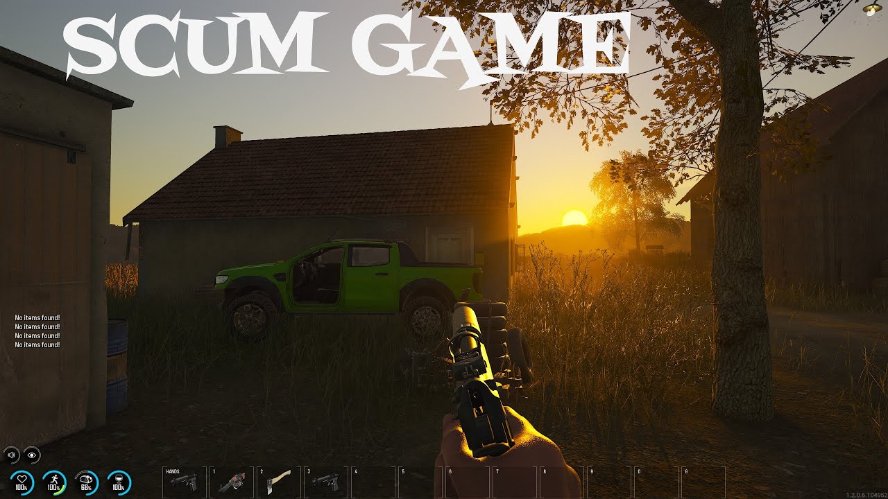 SCUM GAME LIVE for an Hour Before Work!  #scum #scumgame #live #1.2v #survival #pcgaming