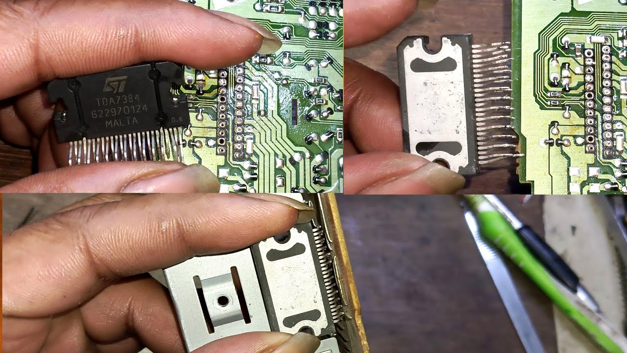 Car Audio TDA 7384 IC Replacement | Car Audio System IC Repair | TDA 7388