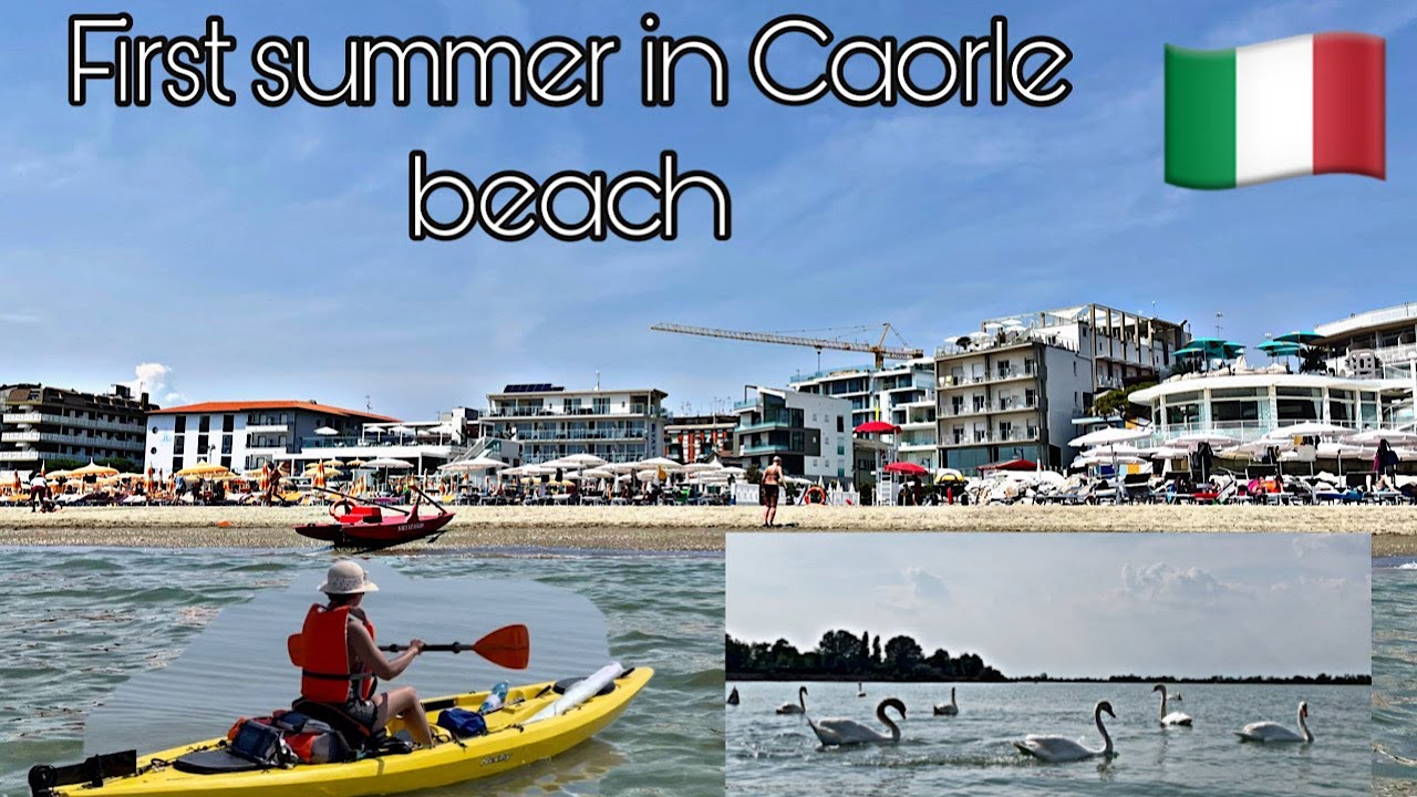First summer beach 2021 | Caorle Italy| Travel Italy| Summer 2021