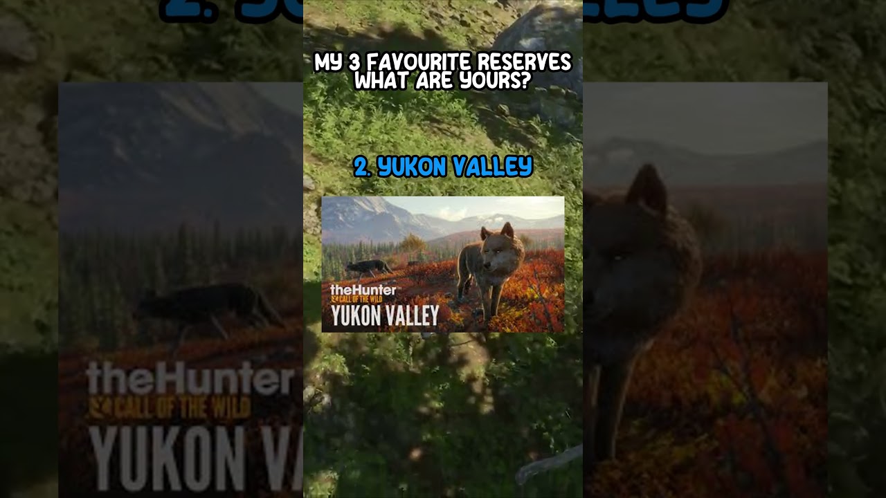 My Top 3 TheHunter: Call of the Wild Reserves