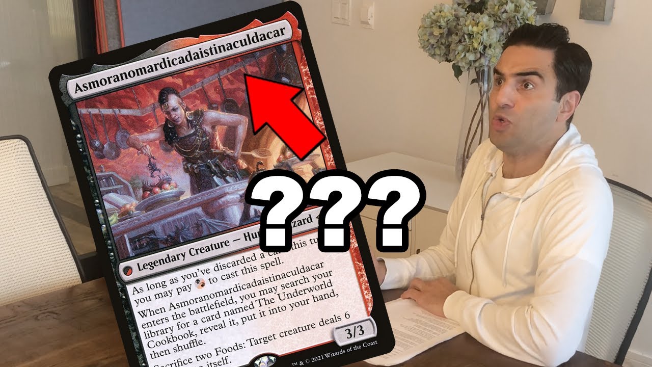 Asmoranomardicadaistinaculdacar (Magic: The Gathering Parody)