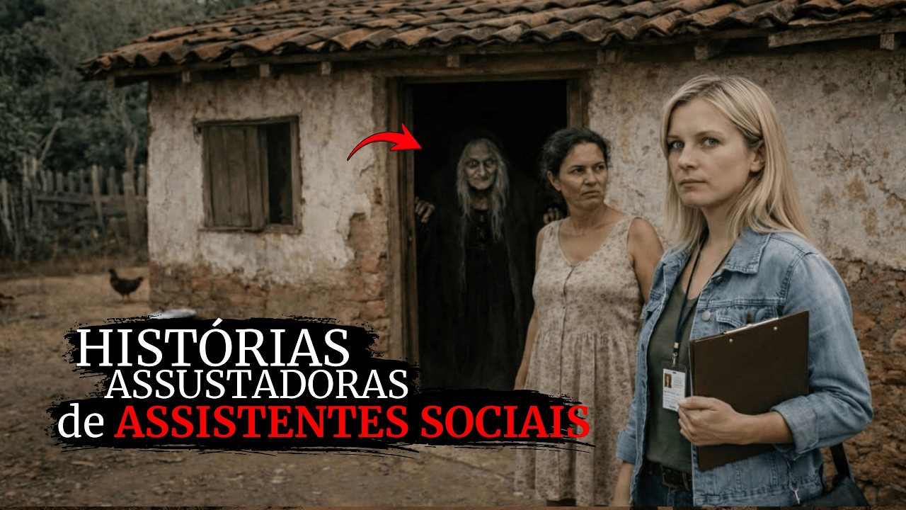 3 RELATOS de TERROR DE ASSISTENTES SOCIAIS | NÃO olhe Pra CIMA!