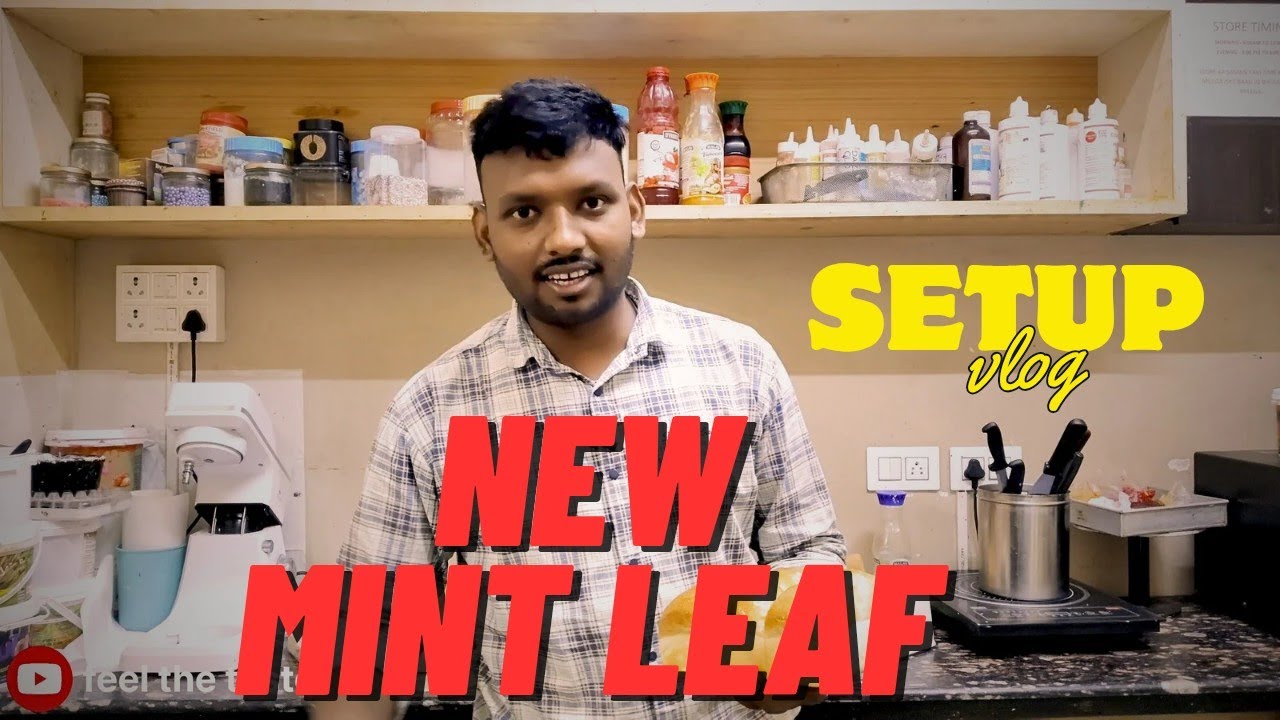 Mint leaf cafe | feel the taste | ranchi jharkhand Cafe vlog#बेकरी #feelthetaste #cake #cafebusiness