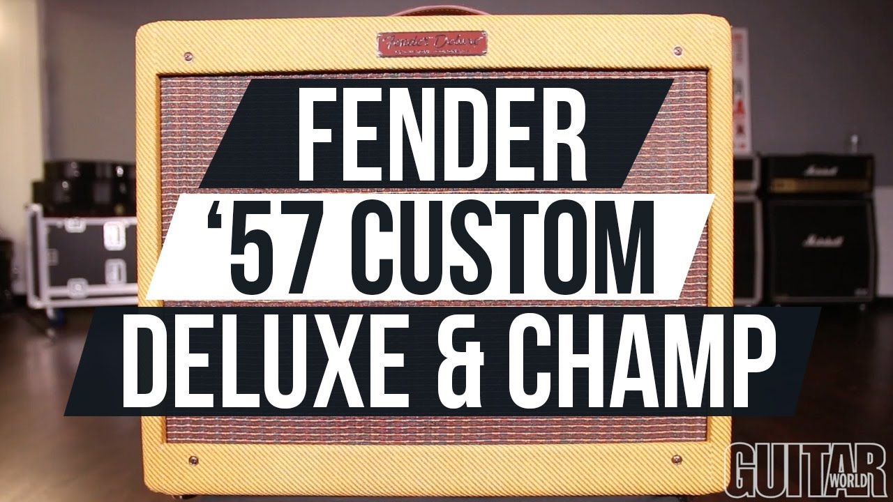 Fender '57 Custom Champ and Deluxe Amps