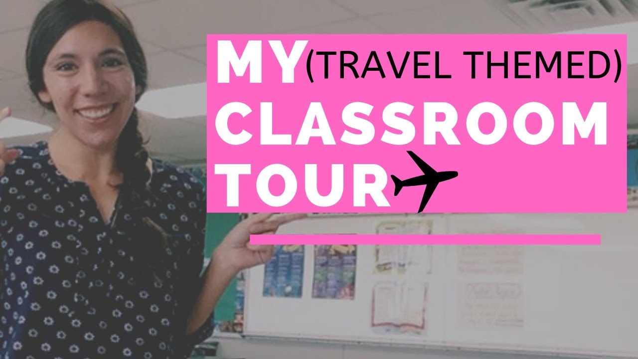 TRAVEL THEMED CLASSROOM TOUR | Middle School Edition