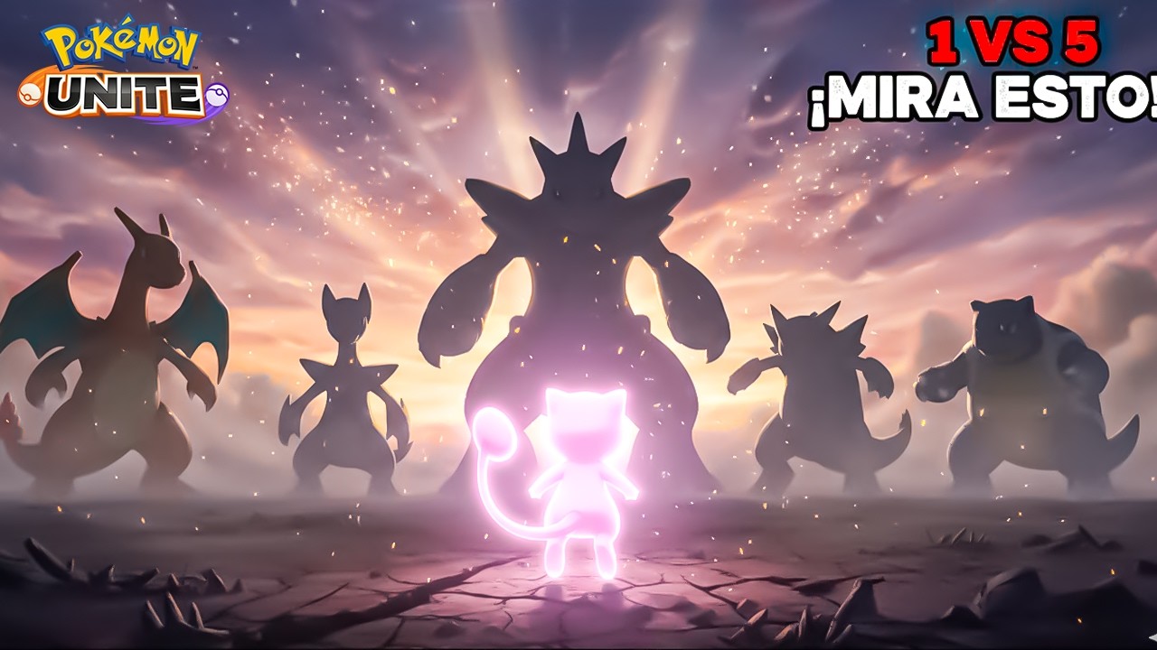 Mew Pokémon Unite: RANKED LEGENDARIA con Mew: Mi build y mis mejores jugadas.