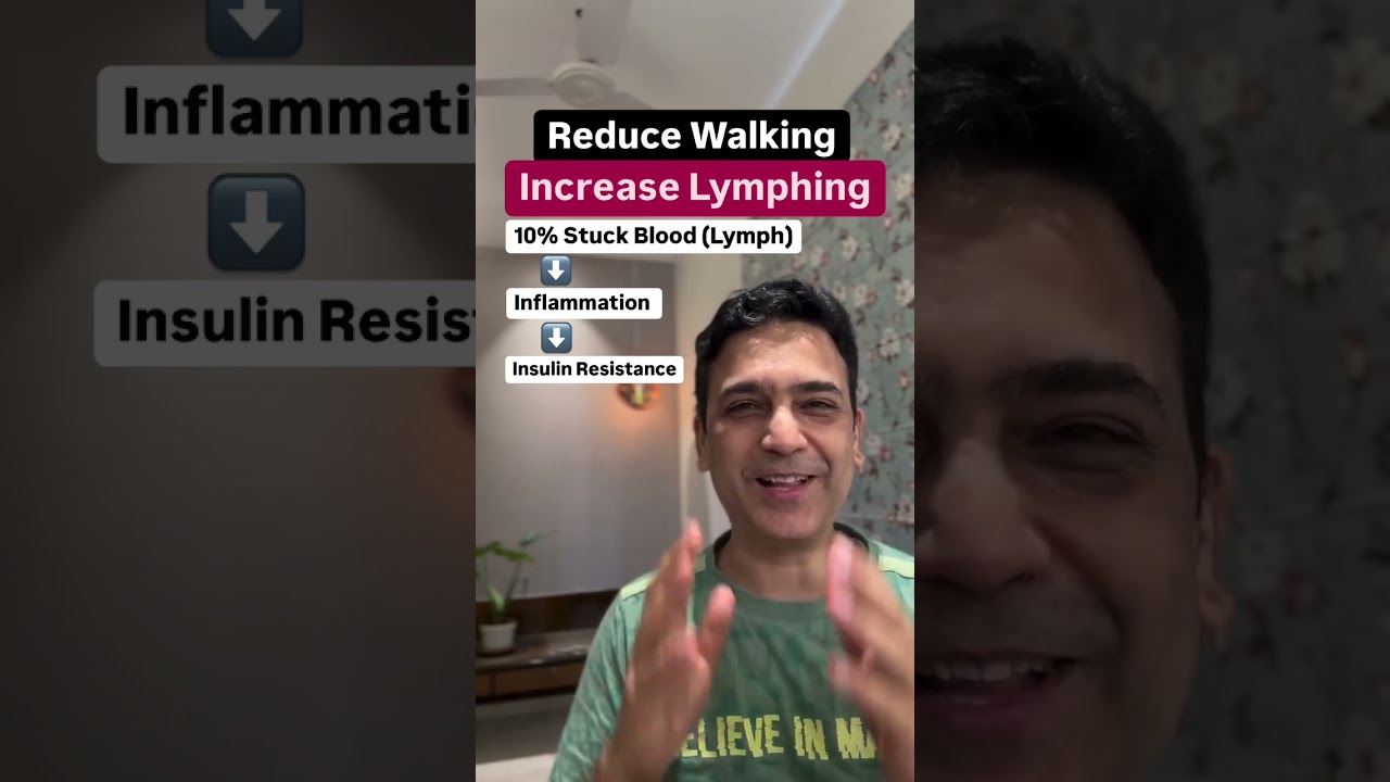 Reduce Walking. Increase Lymphing