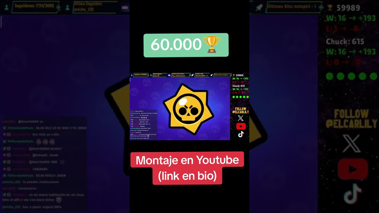 60mil copas🏆 Brawl Stars #shorts #brawlstars