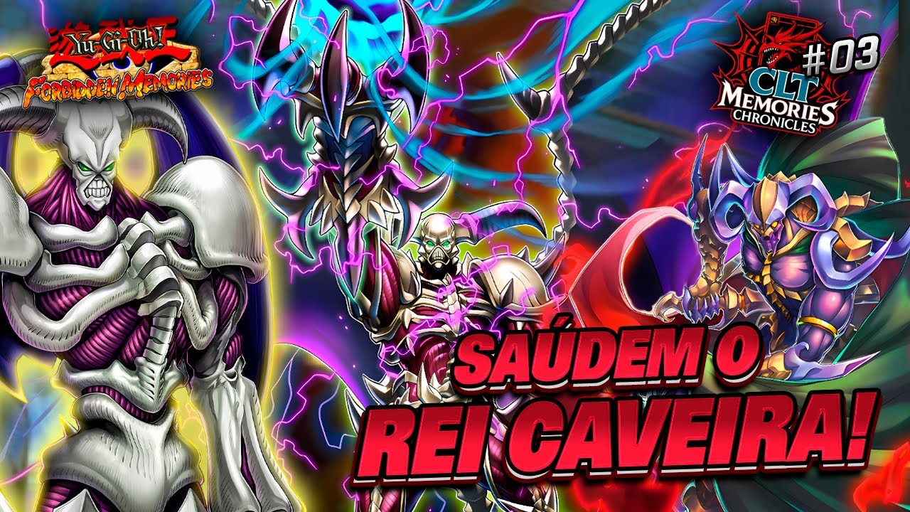 O PODER DO REI CAVEIRA FOI REVELADO! QUE DECK TOP! - YuGiOh! Forbidden Memories: Mod CLT Memories #3