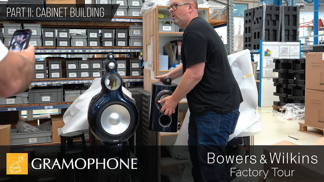 Bowers & Wilkins Factory Tour Pt 2 | Cabinet Building