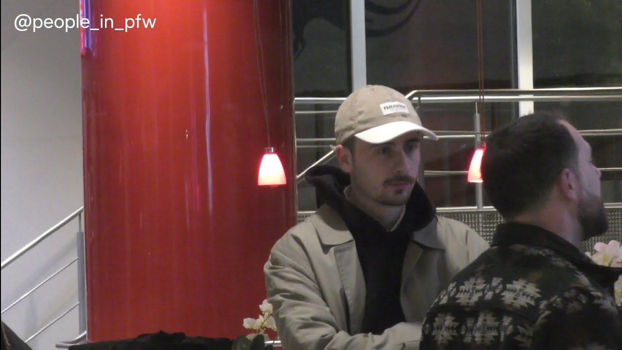 Pierre Garnier (Gagnant de la Star Academy 2023) au studio de la radio NRJ à Paris - 07.02.2024