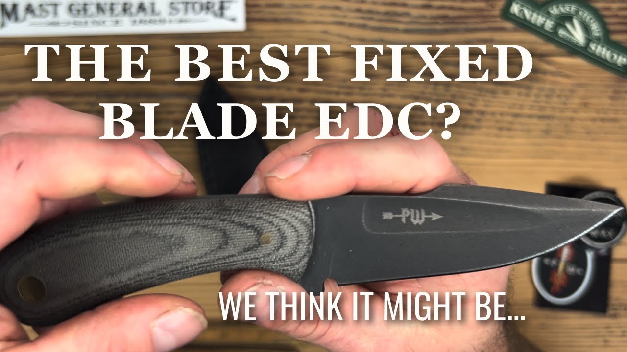 Primitive Woodsman - EDC -  Is it the Best Fixed Blade EDC?