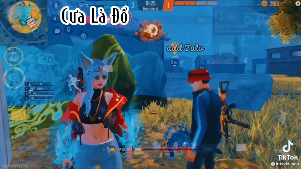 Tổng Hợp Các Video Hát Dạo Của Kris P9- Tik Tok Free Fire || Kris Hát Dạo